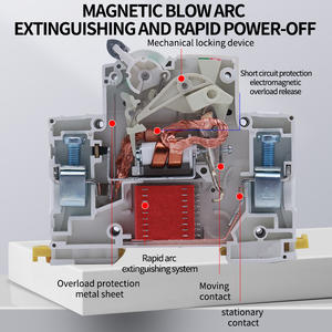 Chmshdgस्विच एक एसी सर्किट ब्रेकर आइस60n मास्टर स्विच एसी एमकेबी ब्रेयर230v 400v लैंगटोंग इलेक्ट्रिक - Product Image 3