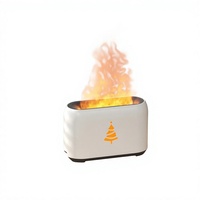 Nouveau Diffuseur d'Arômes Ultrasonique Portable pour la Maison, Purificateur d'Air 0,5L USB avec Minuteur, Cadeau de Noël