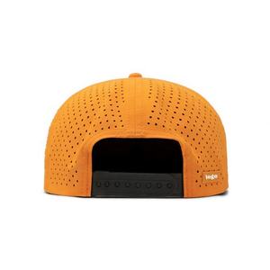 Gorras de Béisbol Personalizadas de 6 Paneles con Bordado 3D en Amarillo de Dos Tonos, Impermeables, con Visera Plana - Product Image 3