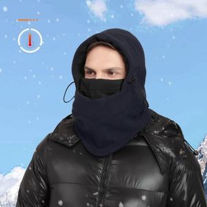 Pasamontañas de Forro Polar para Deportes de Invierno, Máscara de Esquí Unisex para Adultos, Cubre Rostro Térmico de Felpa, para Negocios, Pesca y Clima Frío - Product Image 2