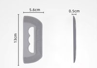 Brosse grattoir de luxe écologique pour poils d'animaux, avec peignes en laiton et acier inoxydable pour l'élimination des poils de chat et de chien