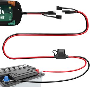 SAE pil konektörü tel 2 pinli Terminal kablo demeti uzatma şarj kablosu hızlı bağlantı SAE pil kablo uzatma kablosu - Product Image 5