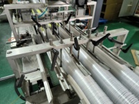 Machine d'emballage de gobelets en plastique entièrement automatique, haute vitesse, à faible consommation d'effort, pour le comptage, l'empilage et l'emballage, prix usine industriel