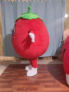 Giant Cartoon <strong>Tomato</strong> Mascot <strong>Costume</strong> - Perfect for Events and Promotions - Product Image 4
