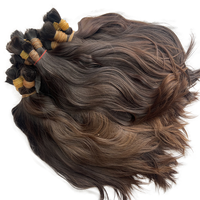 Cheveux humains vierges non traités, lisses et soyeux, en vrac, cuticules entièrement alignées, cheveux bruts, sans perte ni nœuds, vente en gros d'usine, fournisseurs de cheveux