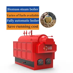 CJSE DZH Wood Fire Wood Log Fired Industrial Horizontal Steam Boiler For Sale