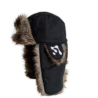 Gorro de Invierno de Camuflaje Personalizado, Impermeable, de Piel Sintética, Estilo Ushanka, para Hombre, Térmico, para Caza, con Orejeras