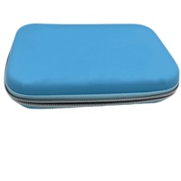 Portable étui de transport Eva coque dure poche étui pour écouteurs universel petit outil pochette de rangement Mini porte-monnaie pochette de transport sac