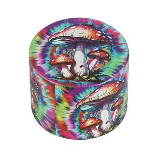 2025 דפוס יצירתי 4-שכבות אבץ סגסוגת מתכת עשב מטחנת ryo 63 מ "מ מצית ידנית & עבור מגנט אביזר - Product Image 1