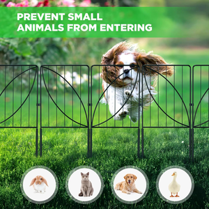 Casa giardino recinzioni metalliche a prova di ruggine pannello di filo saldato cani di confine decorativi animali barriera cortile case casa metallo decorazioni per case - Product Image 3