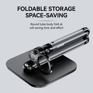 Support de téléphone de bureau Telesin, rotation à 360°, réglable pour iPhone et tablettes, support magnétique <span class=keywords><strong>en</strong></span> aluminium pour bureau - Product Image 6