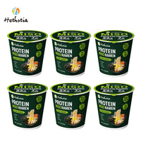 Premium Miso Flavor High Protein 22g Plant Based Ramen Vegan Low Fat Low Carb Non-Fried High Fiber Healthy Noodles