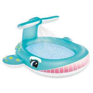 Piscine <span class=keywords><strong>pour</strong></span> bébé gonflable en PVC Whale Spray <span class=keywords><strong>pataugeoire</strong></span> familiale prête à l'emploi <span class=keywords><strong>pour</strong></span> enfants - Product Image 2