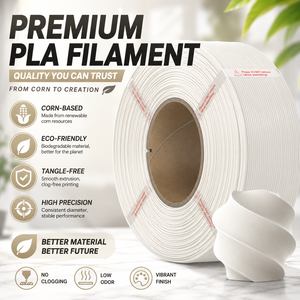 NUEVO Filamento de Impresión 3D PLA Mate Arcoíris Económico, Compatible con Otras Impresoras 3D, Blanco, Pre-Secado, Recarga de 1 kg, Guangdong, China - Product Image 4