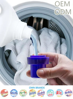 Prix d'usine OEM personnalisé 15% pour formule Active Matter, parfum longue durée, seaux de 5 gallons de lessive liquide jetable