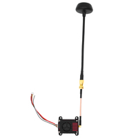 Émetteur vidéo pour drone FPV pour pièces de drone FPV RC DIY 2,5W 3W VTX 4,9G-5,8GHz 72CH Haute puissance avec coque en métal CNC