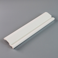 Plinthe PS avec plinthe en PVC-Lumière LED pour moulure de corniche Plafond et garnitures en métal Lignes de plinthe de moulure de corniche