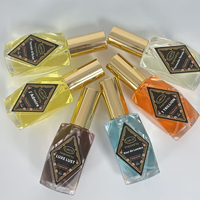 Semprotan Parfum Wangi Tahan Lama untuk Wanita, Pria, Unisex, Hadiah, Botol Kaca Atomizer, Label Logo, 2Oz
