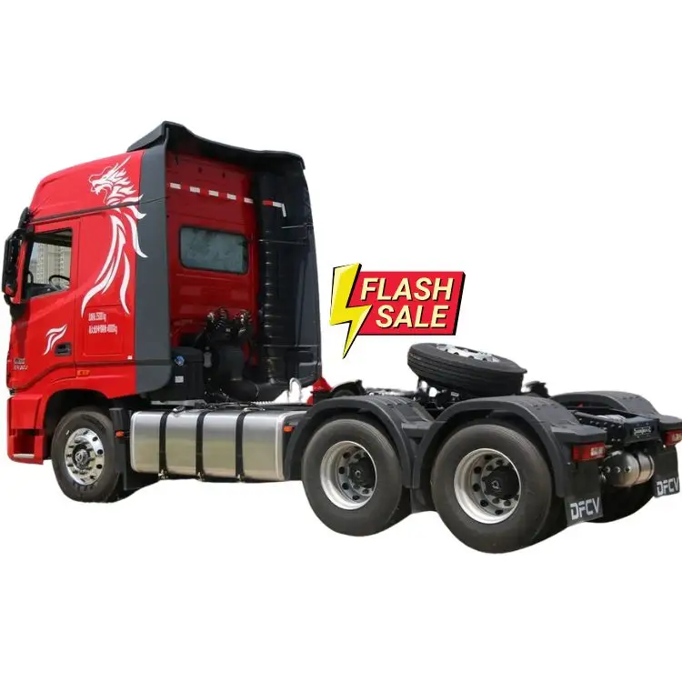 Dongfeng Tianlong KX King Edition Tractor Automatic Transmission Semi Trucks Commercial Trailer Trucks