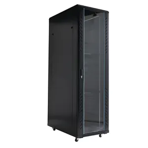 Недорогая сетевая серверная стойка 19 дюймов, внутренний шкаф-переключатель для сервера 18u 20u 22u 24u 27u 32u 36u 42u 47u