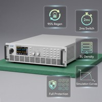 Fuente de Alimentación CC Bidireccional Programable LoiTest PBS 2800-25L 6kW 800V 25A 3U de Alta Densidad |   Rendimiento de la inversión en recuperación de energía regenerativa