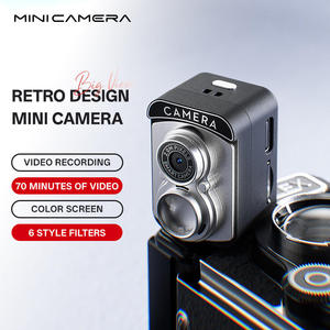 Mini caméra S132 2026 avec écran HD, caméra rétro ultra compacte avec flash, petite caméra vidéo pour étudiants, caméra de poche - Product Image 3