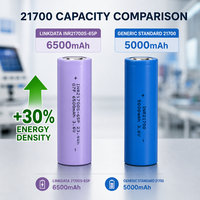Batterie Cellulaire Battivus Originale 21700 6500mAh 3.6V 65A à Décharge pour Drone Industriel, VTOL, UAV, Avion à Aile Fixe, Europe, Russie