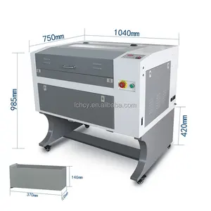 Neue Laser gravur maschine Leder Acryl Yoga matte Holzmalerei Gravier maschine Kunst handwerk Schneide maschine