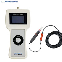 Analyseur d'eau portable Luminsens LCD, capteur d'azote ammoniacal NH4-N, capteur numérique pour étang à crevettes, aquaculture, données en temps réel, compteur NH4+