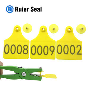 REET015 Etiquetas <span class=keywords><strong>de</strong></span> Oreja Personalizables para Ganado Vacuno, Porcino y Ovino, Nuevas Etiquetas <span class=keywords><strong>de</strong></span> Oreja para Animales con Impresión Láser Personalizada, Núcleo <span class=keywords><strong>de</strong></span> TPU <span class=keywords><strong>de</strong></span> 100x77 mm - Product Image 6