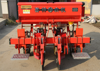 Semoir à maïs sans labour de haute qualité à 2 rangs avec ouvre-sillons à double disque/semoir réglable à boîte de vitesses/machine agricole multifonction
