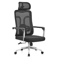 Dernières chaise de bureau Boss Hauteur réglable Inclinable Pivot Caractéristiques Ergonomique Design Moderne Mesh Foam Material for Home Use