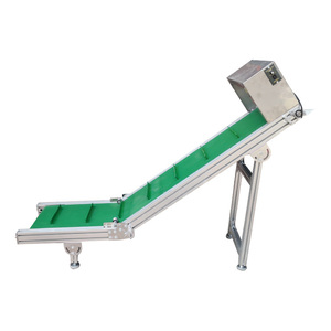 Konveyor Sabuk PVC dan Konveyor Miring untuk Dijual Dengan Desain Sudut Kemiringan yang Dapat Disesuaikan - Product Image 3