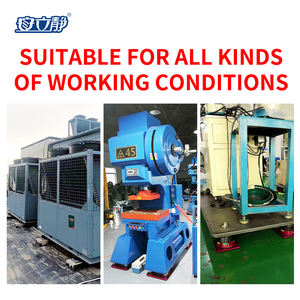 Machine de moulage par injection ALJ-52008 1200-1600 kg, dispositif de montage de coussin amortisseur en acier et caoutchouc, dispositif de coordonnage, ressort pneumatique, amortisseur de vibrations 1 - Product Image 4