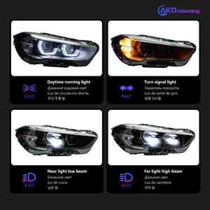 Para BMW X1 F48 2016-2019 luces de señal LED modificadas DRL faros de xenón dinámicos accesorios de coche de larga duración para modelo M4 - Product Image 5