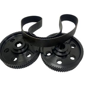 O-tipi naylon balıksırtı dişli kemer zamanlama kasnağı 45 çelik makine endüstrileri için özelleştirilebilir OEM inşaat kasnak - Product Image 3