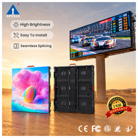 Écran LED extérieur 4K, panneau d'affichage étanche, écrans LED extérieurs, écran vidéo LED, boîtier en aluminium durable, affichage publicitaire