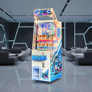 Macchina da gioco arcade salvaspazio Pochi Rock <span class=keywords><strong>Lucky</strong></span> Ball, distributore automatico di premi sottile per cinema e ingressi di negozi - Product Image 1