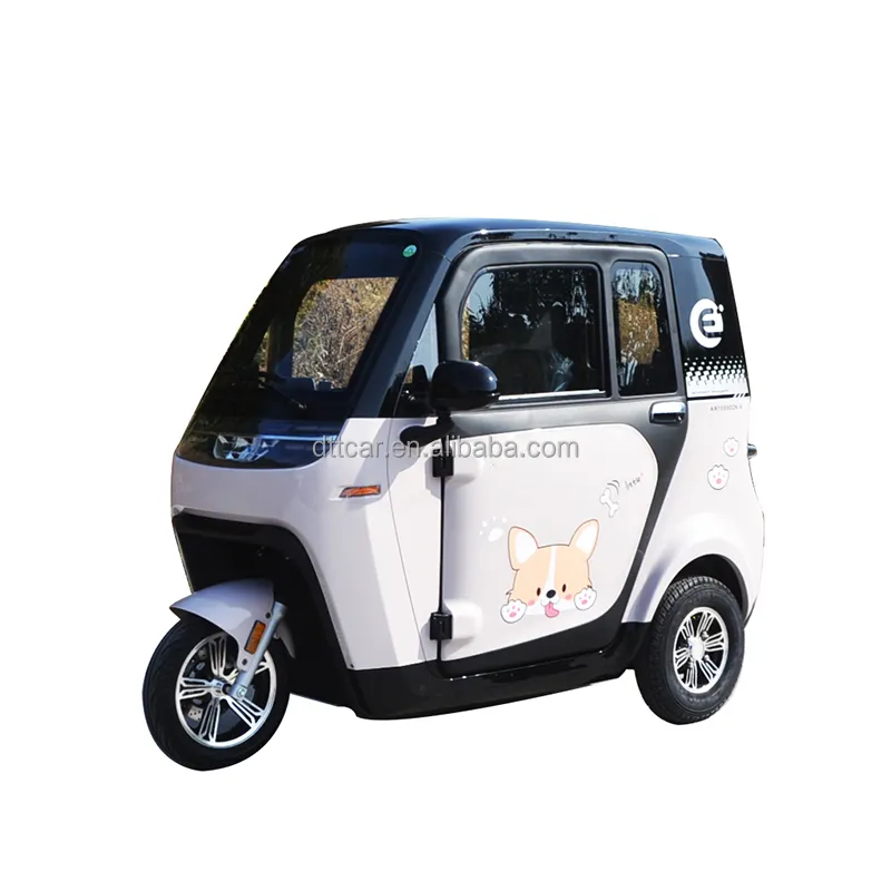 EEC OEM Electric Adult Tricycle 4 Wheel Passenger Vehicle for Disabled Car WheelChair with CE ISO Certification