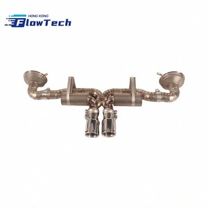 ระบบท่อไอเสียแคทแบคแบบวาล์วไทเทเนียม พร้อมระบบวาล์วแบบ OEM สำหรับรถปอร์เช่ 992 911 GT3 4.0L - Product Image 4