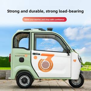 Triciclo eléctrico de carga pesada para adultos, al por mayor, para entrega de mercancías - Product Image 4