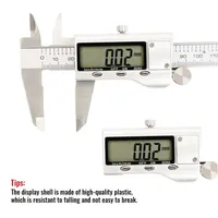 Metal Caliper Digital Pachometer Professional Vernier Caliber Measuring Tools Woodworking Thickness Gauge Depth Electronic Ruler