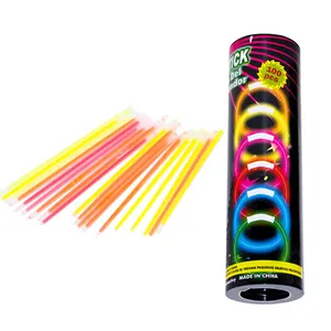 Ультра яркие 100 ультра яркие светящиеся палочки Браслеты для вечеринки ночного клуба