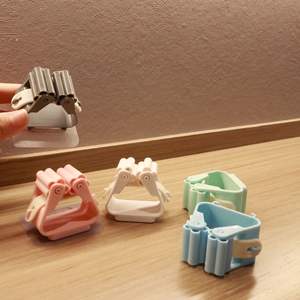 Crochets muraux en PVC robustes sans perçage <span class=keywords><strong>pour</strong></span> la cuisine, autocollants, porte-<span class=keywords><strong>balai</strong></span> et porte-serpillière - Product Image 3