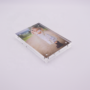 <span class=keywords><strong>Cadre</strong></span> photo en acrylique <span class=keywords><strong>magnétique</strong></span> <span class=keywords><strong>transparent</strong></span> 4x6 - Product Image 4