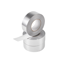 Ruban adhésif en aluminium pour CVC, avec colle à solvant, papier de protection, pour étanchéité, conducteur, pour réfrigérateurs et conduits industriels, ruban adhésif de découpe