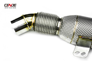 Nouveau Downpipe Turbo Performance 5 Pouces en Acier Inoxydable pour BMW 540 540i B58 G20 F22 avec Catalyseur ou Sans Catalyseur - Product Image 4