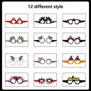 Divertidos Adornos de Halloween, Juego de 12 Gafas de Papel Animadas para Niños - Product Image 6