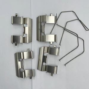 Antirumore anteriore e le clip si adattano alle pillole dei freni D1608 Kit di riparazione parti del freno automatico in acciaio inossidabile per ACURA 45022-SFE-J20 - Product Image 3