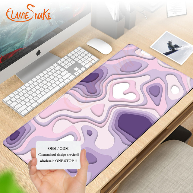 FLAME SNAKE Custom Printed Mouse Pads 30 X 80 cm Wholesale Sublimation Blank for Gaming Ready Stock